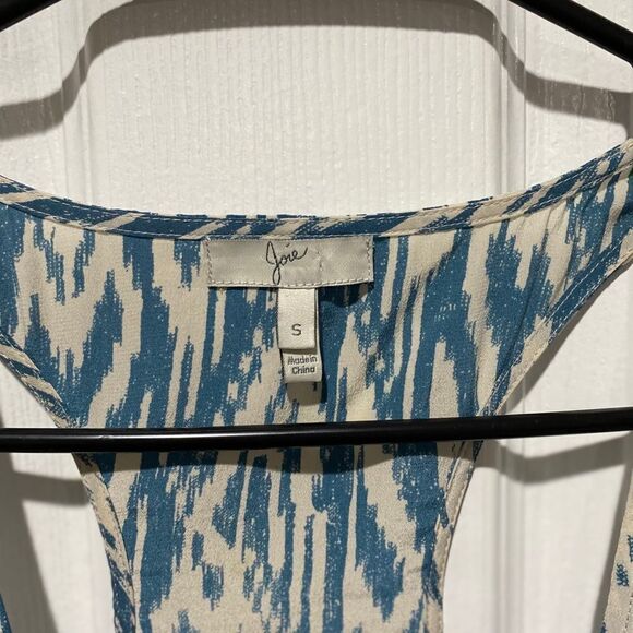 JOIE Drew C Racerback 100% Silk Tank - Picture 3 of 5